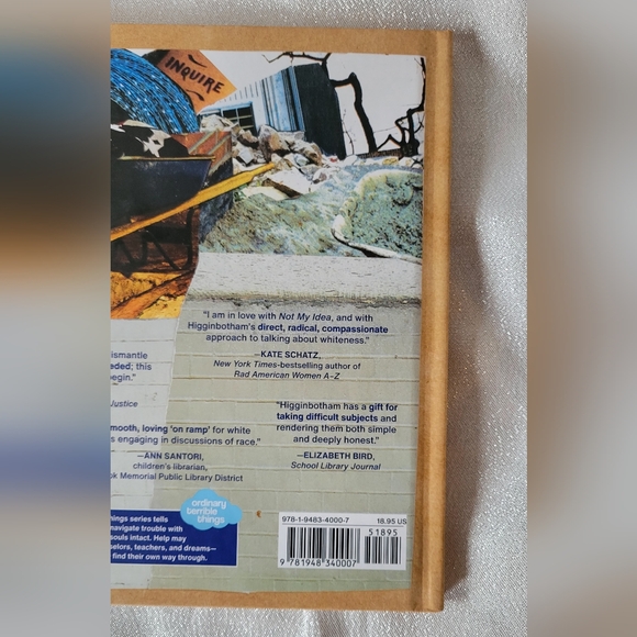 NWT Not My Idea : A Book About Whiteness by Higginbotham, Anastasia 2020 HC - Picture 4 of 8